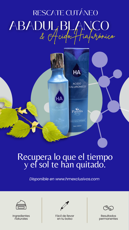 RESCATE CUTANEO DE ABEDUL BLANCO Y ACIDO HIALURONICO