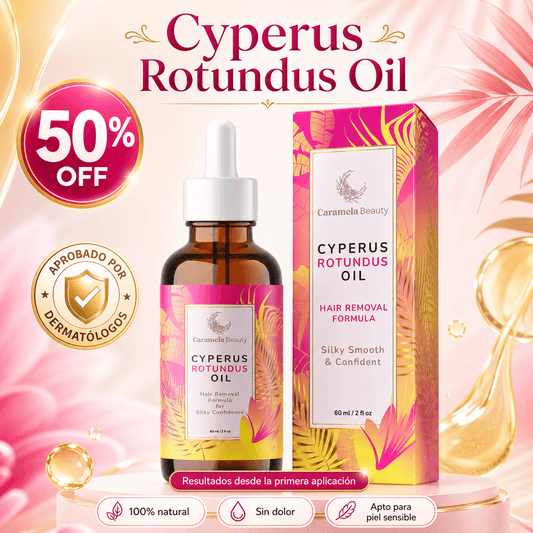 CYPERUS ROTUNDUS OIL - INHBIDOR DE VELLOS