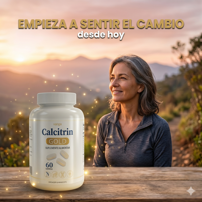 Calcitrin Gold – Bienestar Óseo, Movimiento Libre y Vitalidad (60 tabletas)