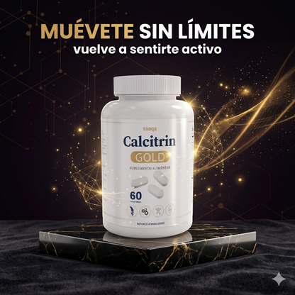Calcitrin Gold – Bienestar Óseo, Movimiento Libre y Vitalidad (60 tabletas)