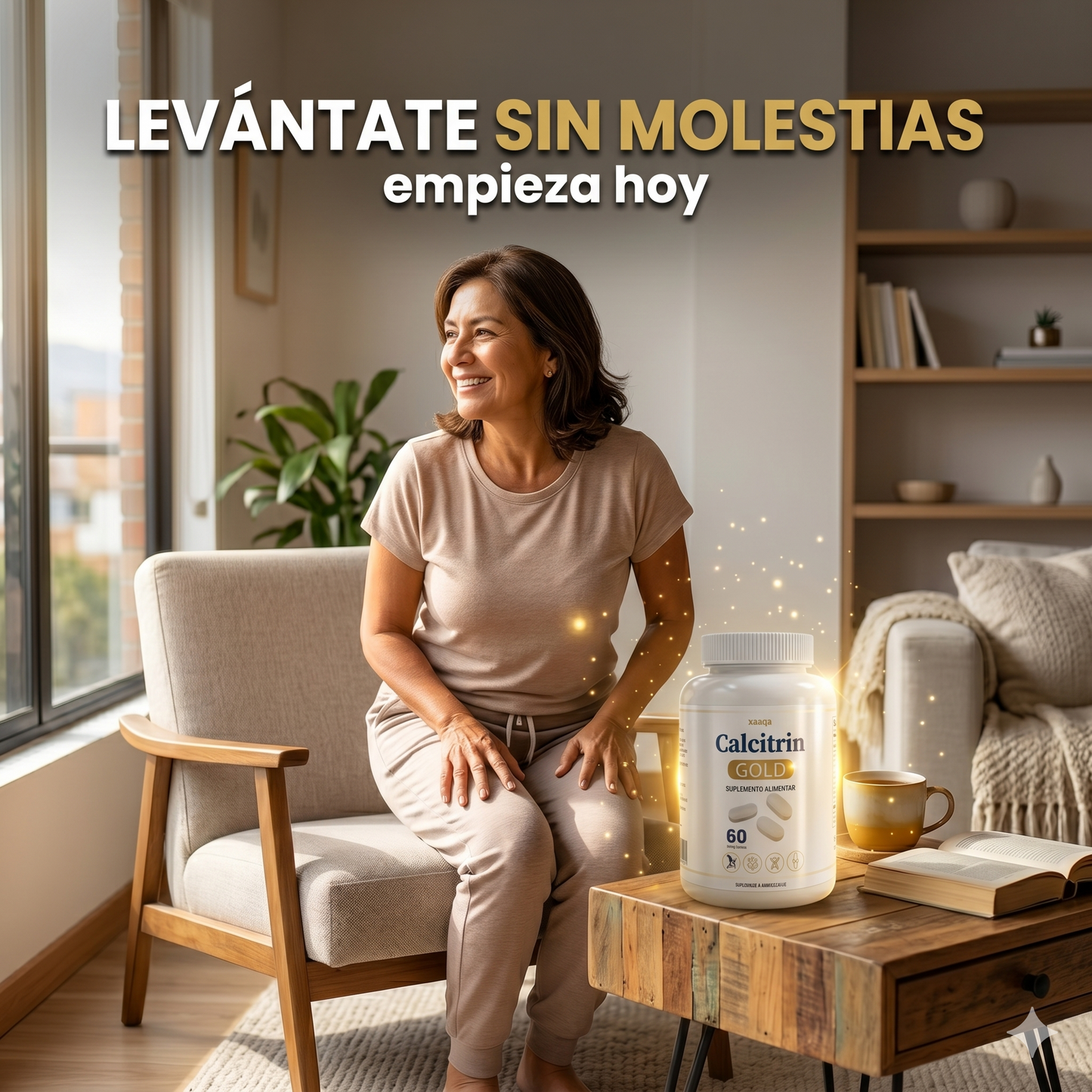 Calcitrin Gold – Bienestar Óseo, Movimiento Libre y Vitalidad (60 tabletas)