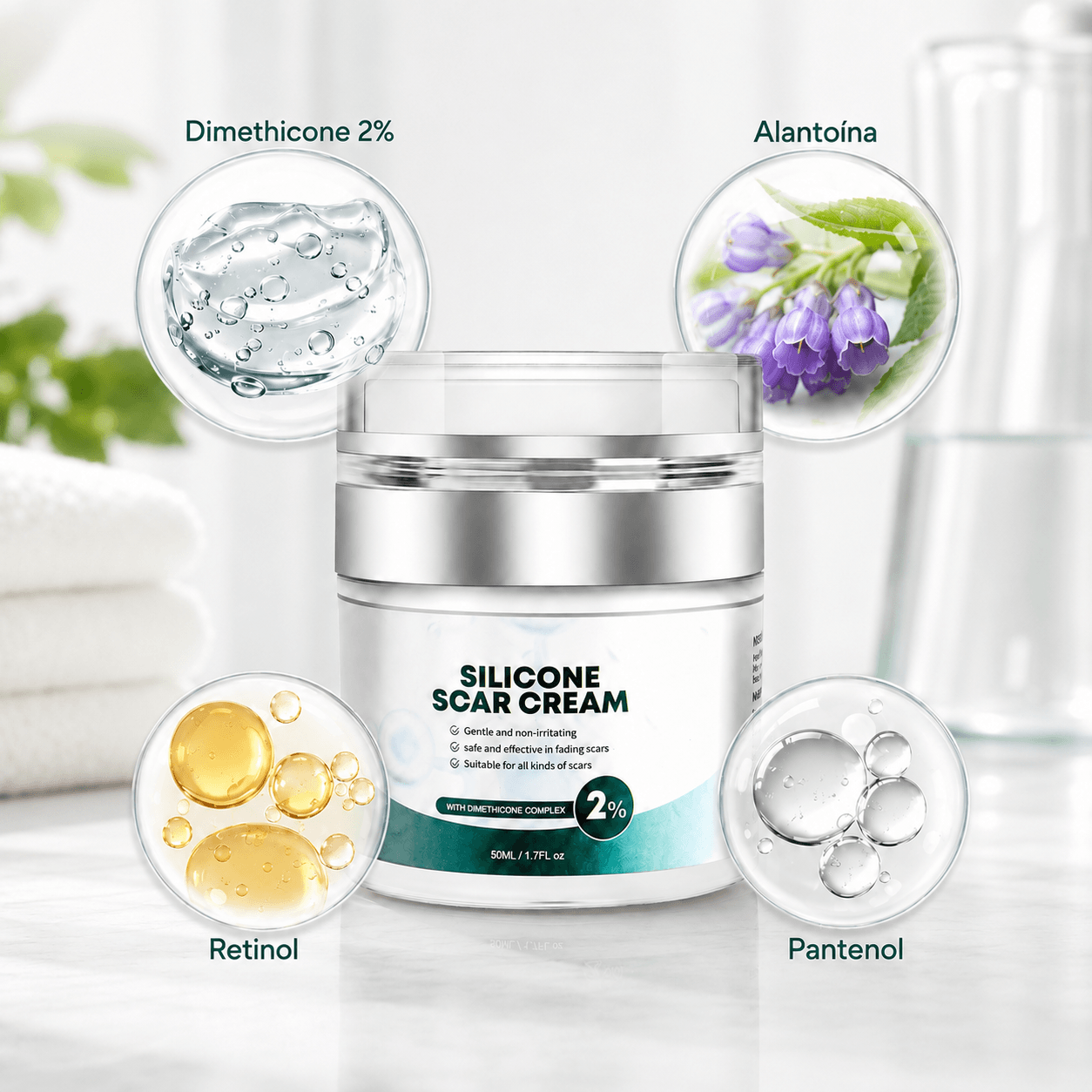 SILICONE SCAR CREAM